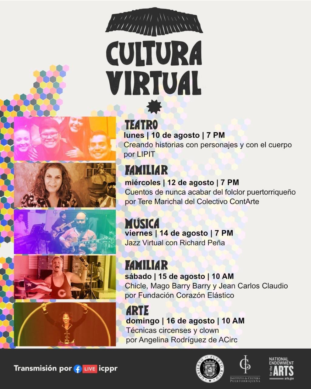 Cultura Virtual - (10 al 16 de agosto)