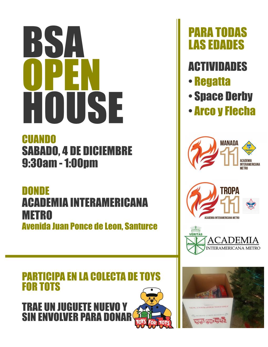 Colecta Juguetes para Toys for Tots