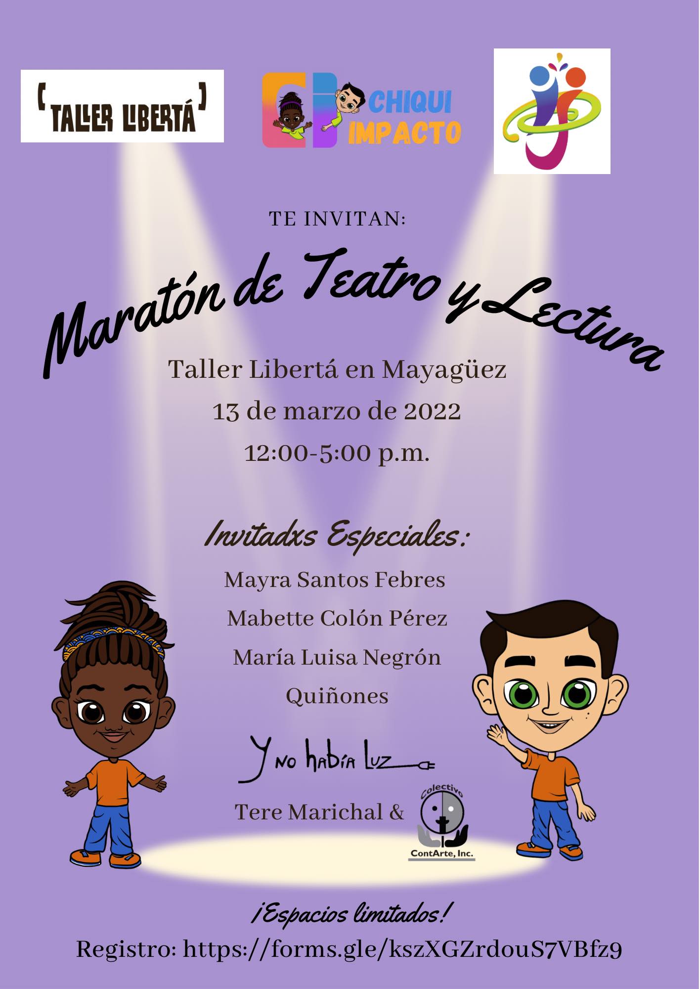 Maratón de Teatro y Lectura