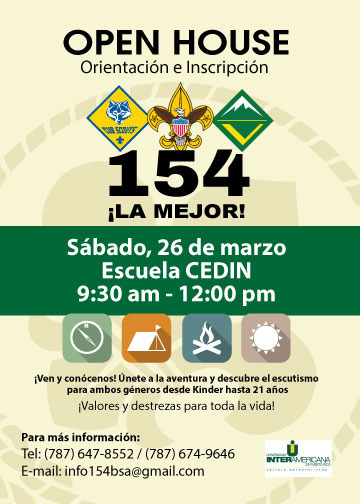 Casa Abierta - Scouts BSA 154