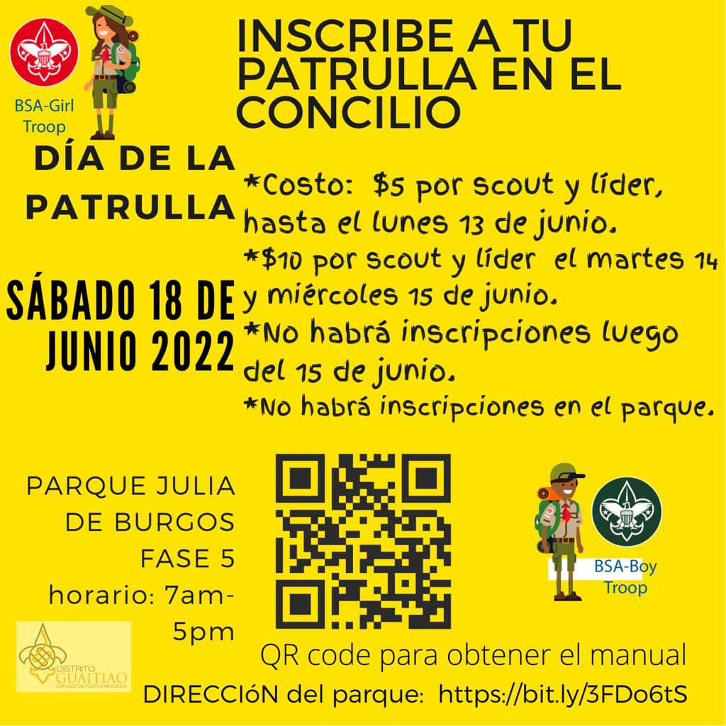 Scouts de BSA - Día de la Patrulla