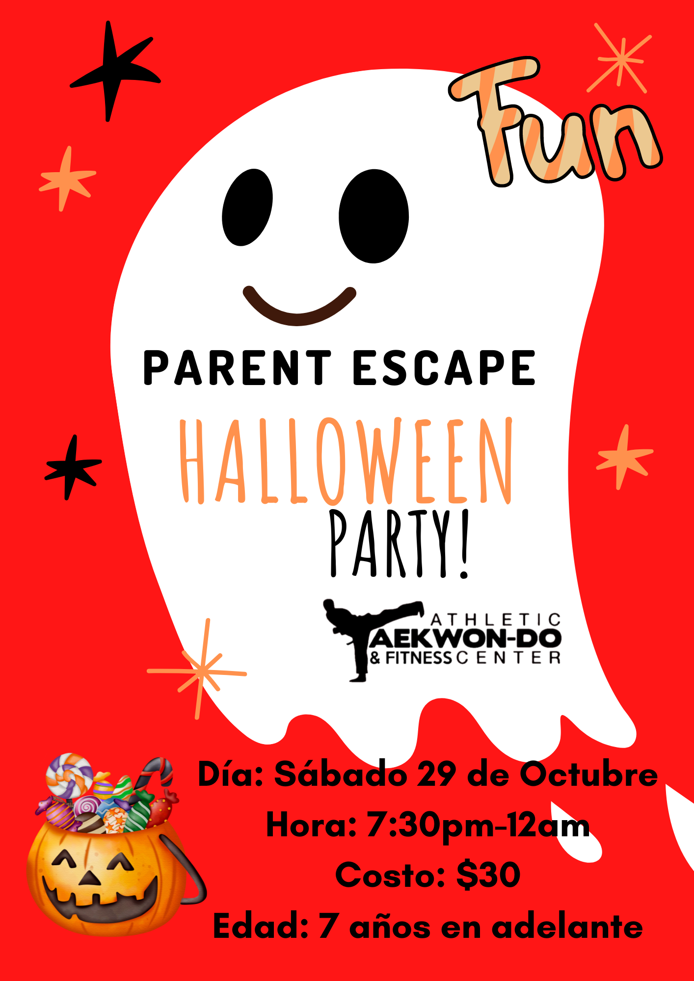 Parent Escape Halloween Edition