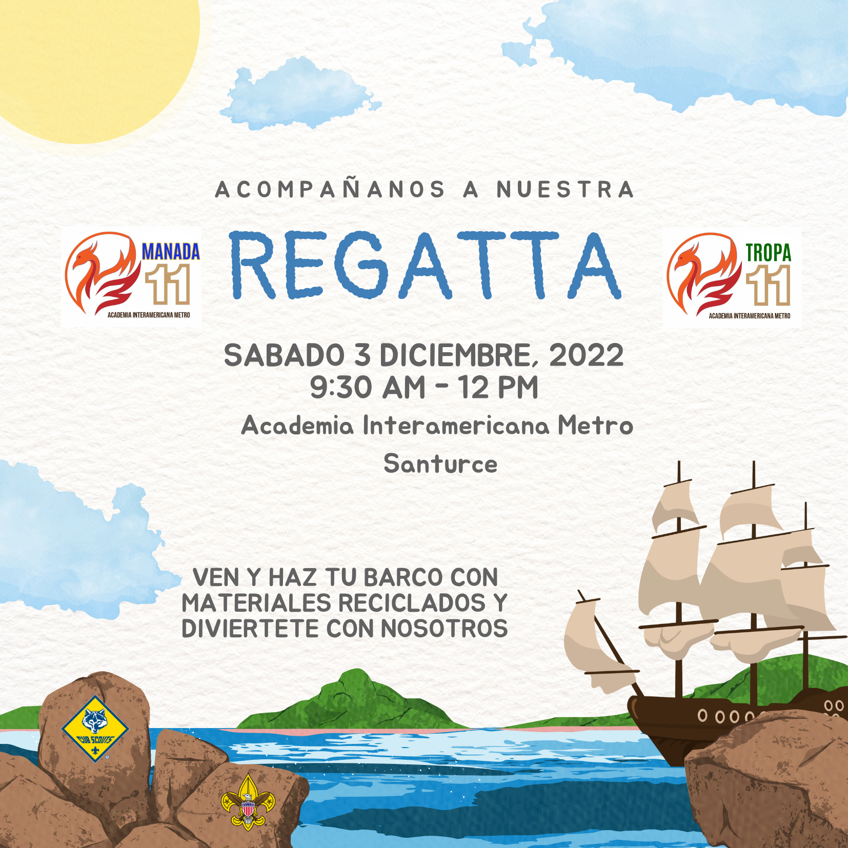 Regatta - Manada 11 y Tropas 11 B y G