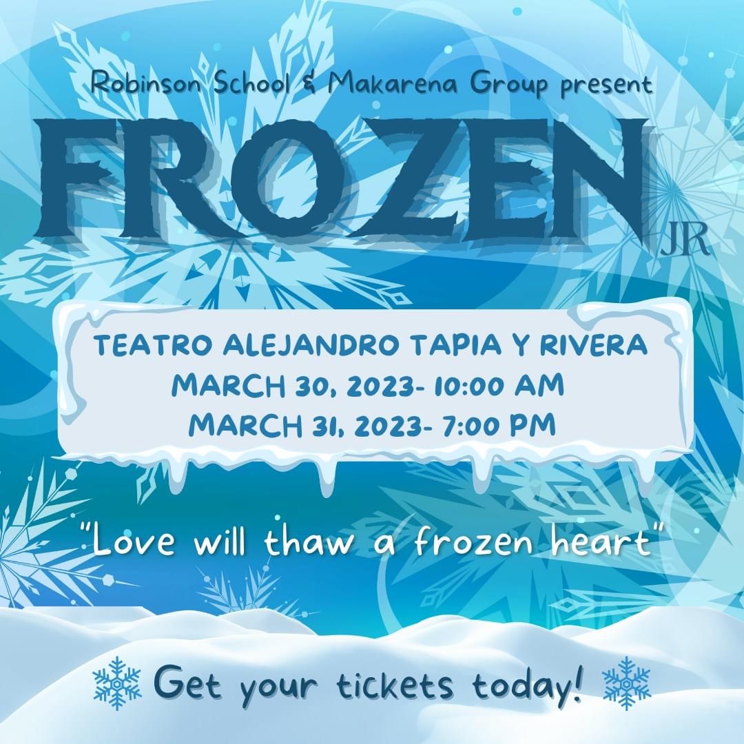 Frozen Jr. - Robinson School (Función Escolar)