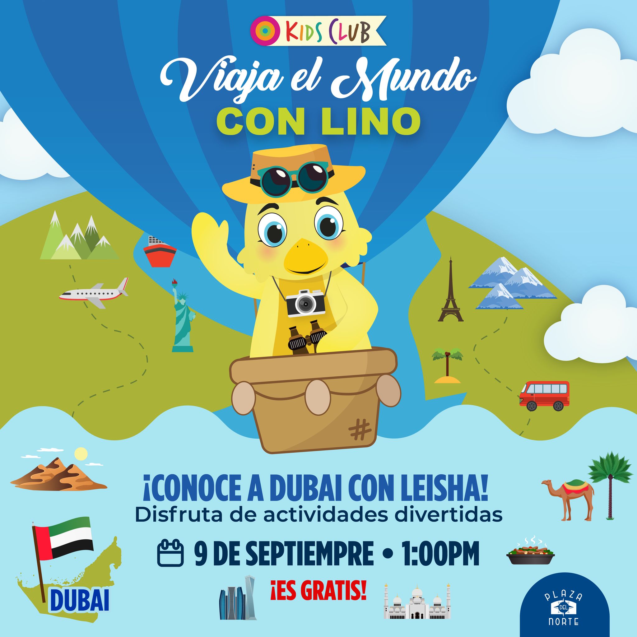 Viaja el Mundo con Lino: Dubai - Plaza del Norte