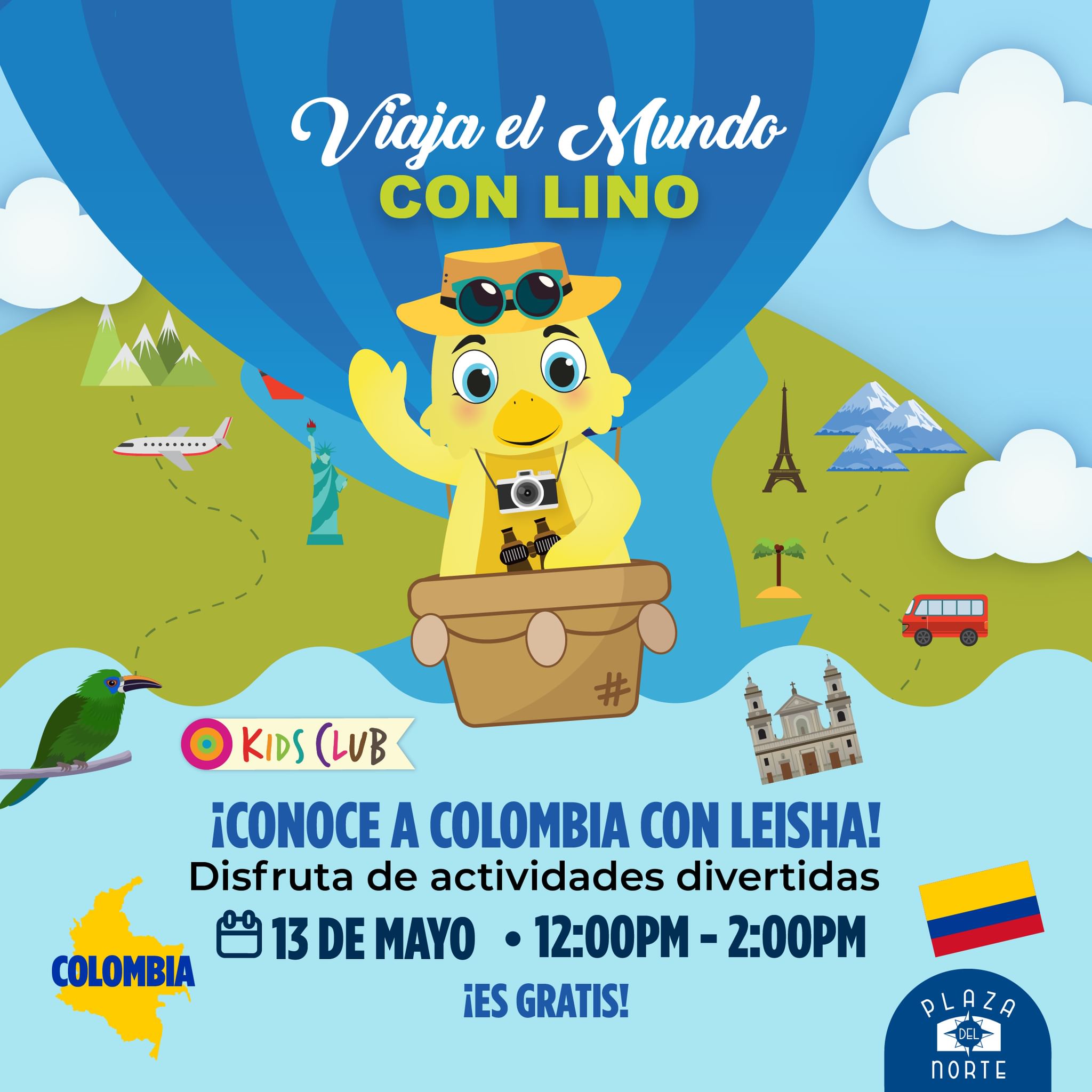 Viaja el Mundo con Lino: Colombia - Plaza del Norte