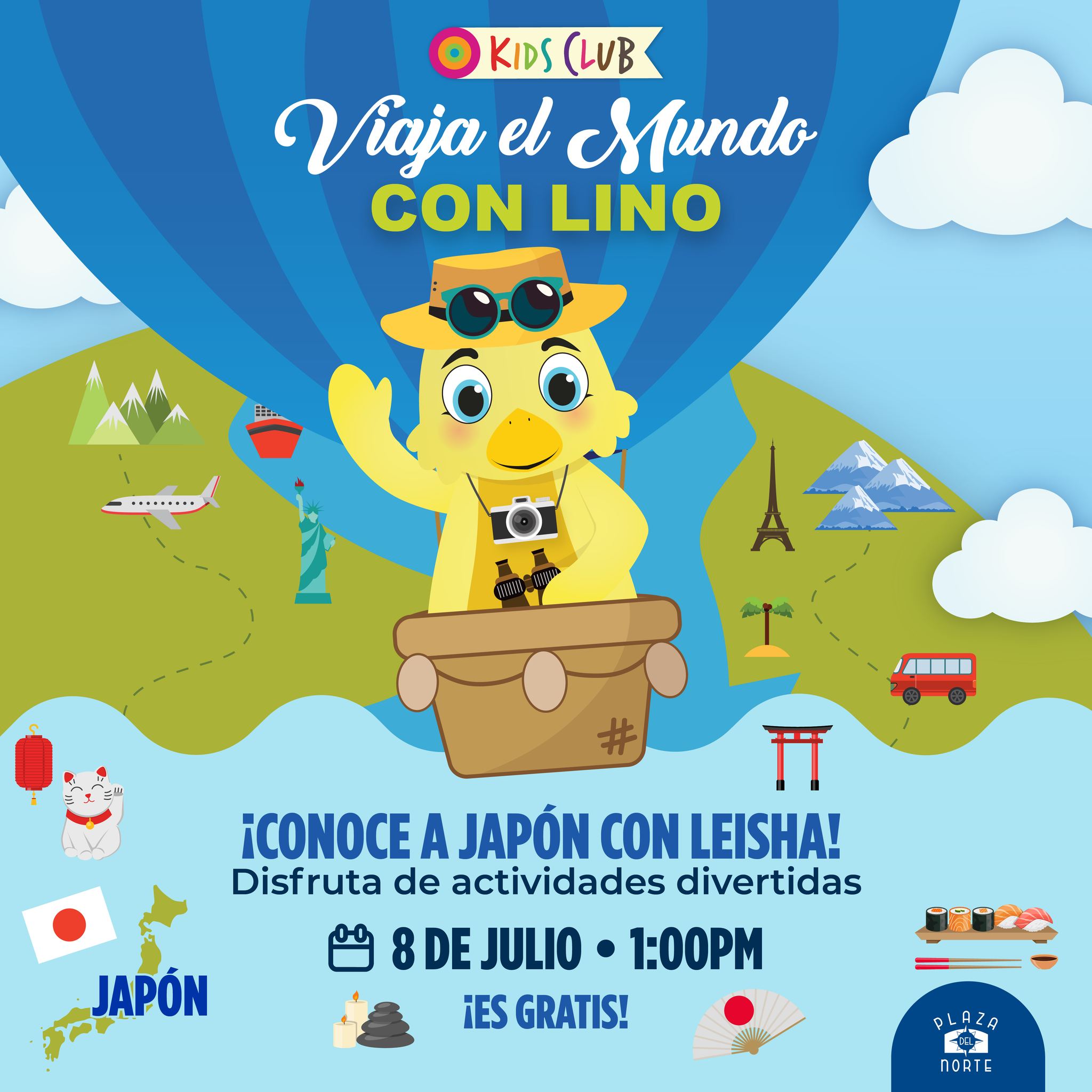 Viaja el Mundo con Lino: Japón - Plaza del Norte