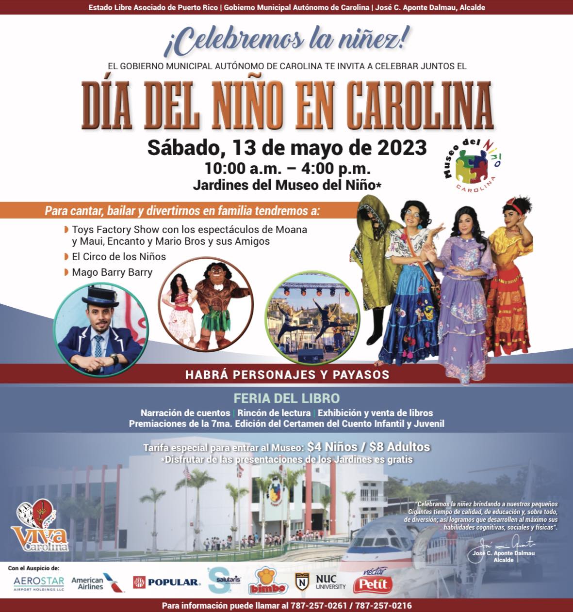 Día del Niño y Feria del Libro - Museo del Niño de Carolina