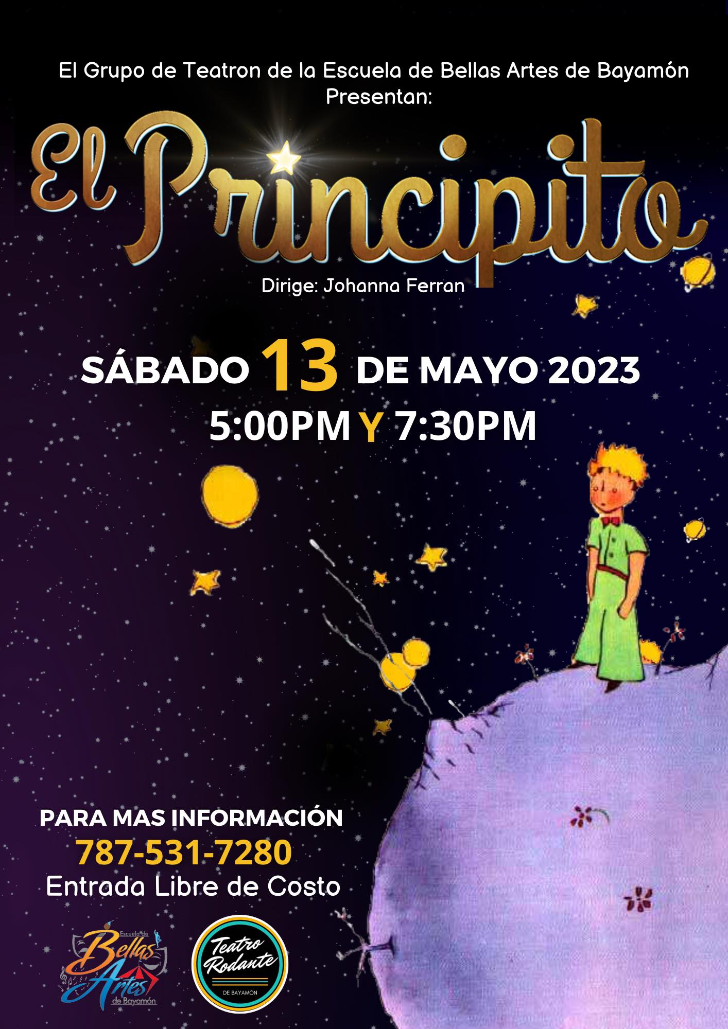 El Principito - Escuela de Bellas Artes Bayamón