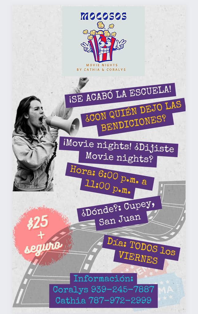 Mocosos Movie Nights
