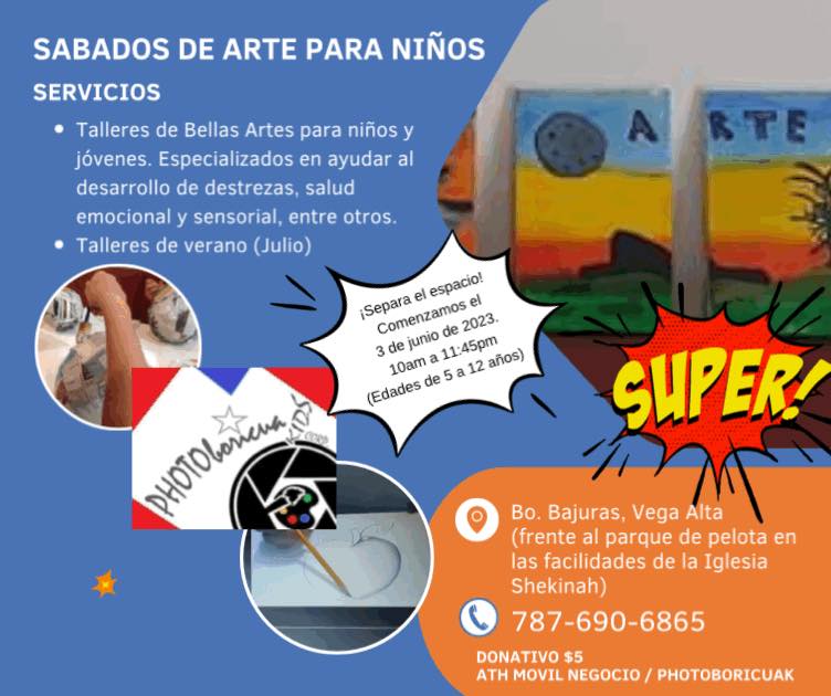 Sábados de Arte para Niños - Photoboricua Kids
