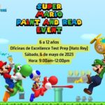 Súper Mario - Read and Paint Event