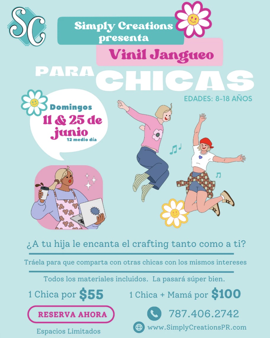 Vinil Jangueo con Simply - Para Chicas
