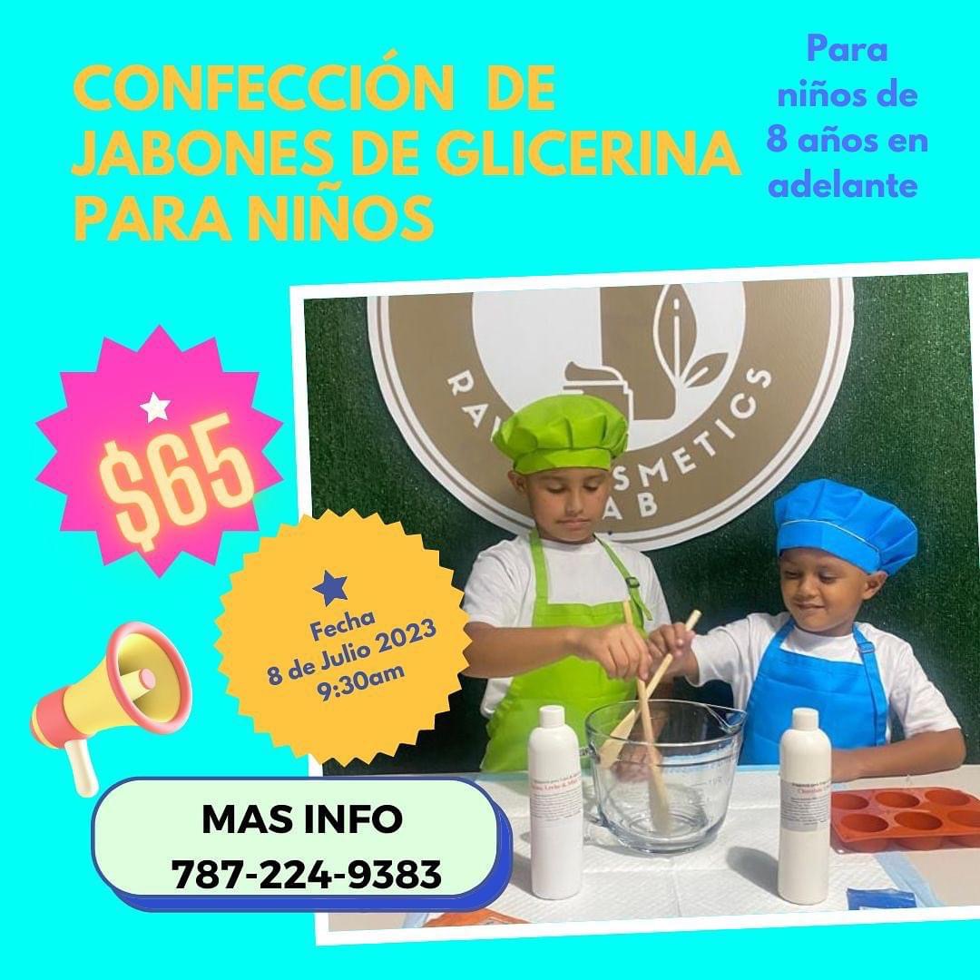 Confección de Jabones de Glicerina para Niños