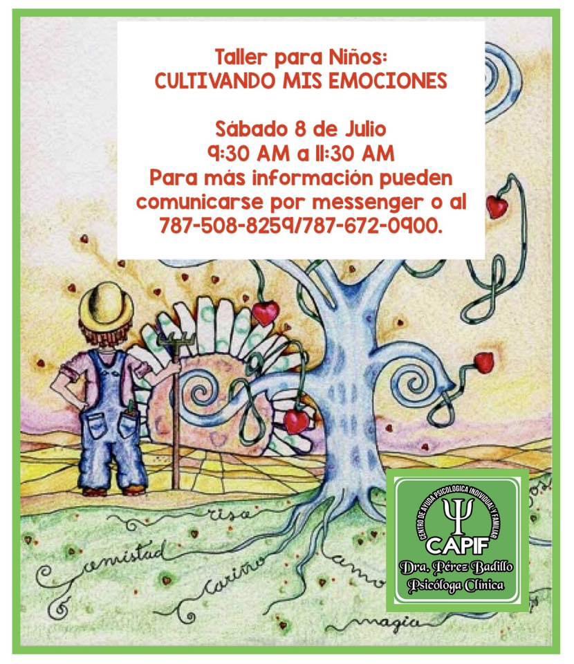 Taller: Cultivando Mis Emociones - Agro Terapia