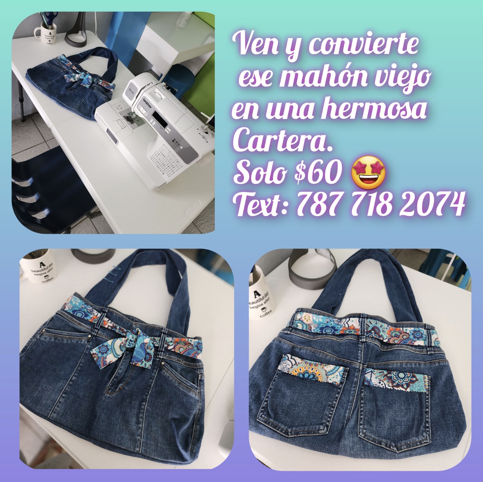 Taller de Reciclaje: Cartera Mahón - Meta-Transformación