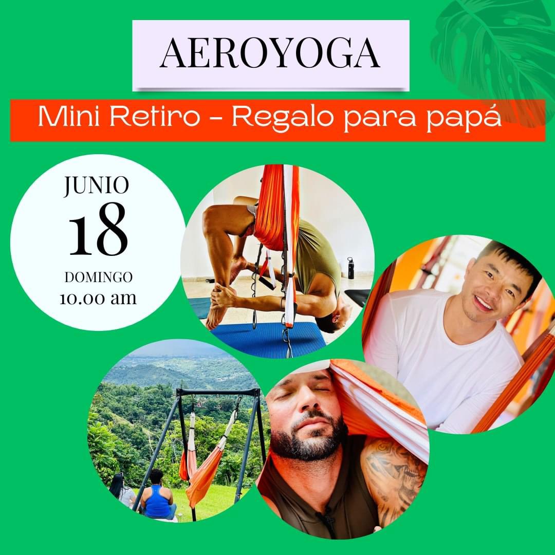 Taller para Relajarte - Aeroyoga