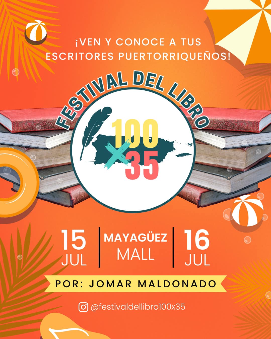 Festival del Libro 100x35 - Mayagüez