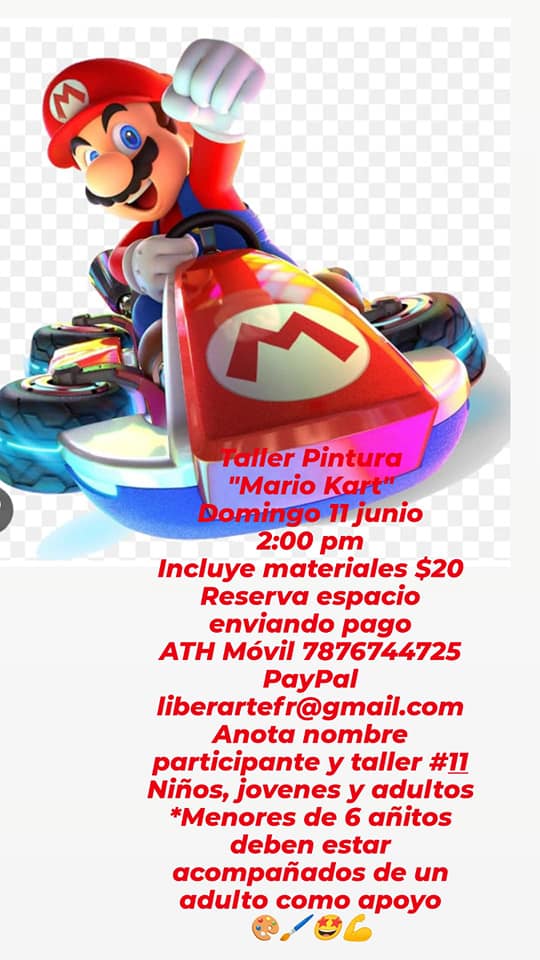 Taller de Pintura: Mario Kart - Taller Estudio Frankie Rodríguez