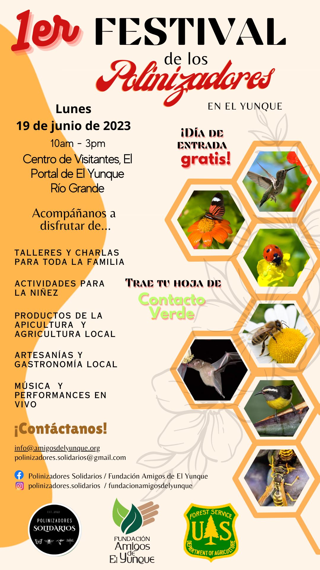 1er Festival de los Polinizadores - El Yunque