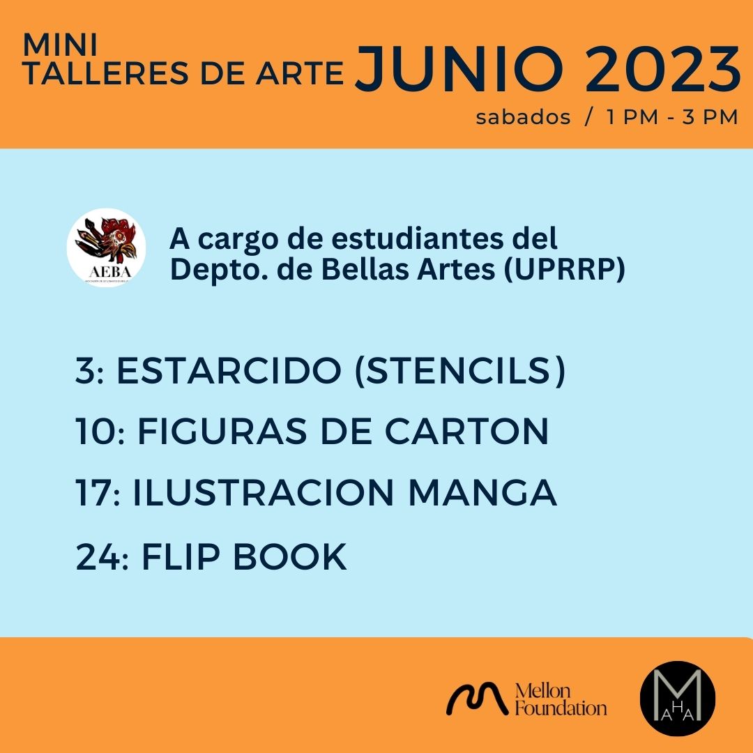Mini Taller de Artes: Junio - Museo UPRRP