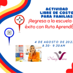 Regresa a la Escuela con Éxito (Charla Virtual)