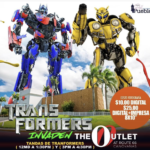Invasión de los Transformers - The Outlet 66 Mall