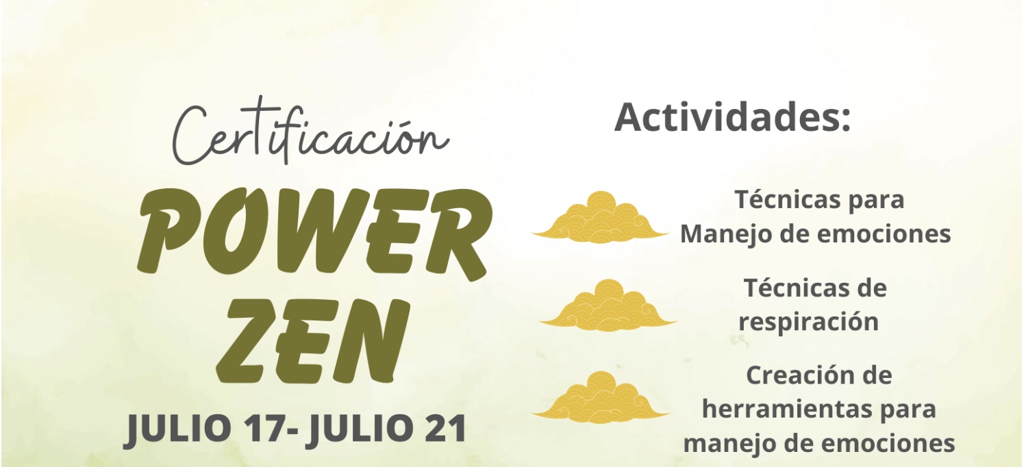 Certificación Power Zen