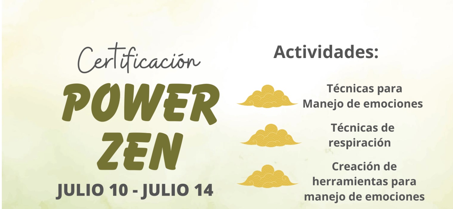 Certificacion Power Zen