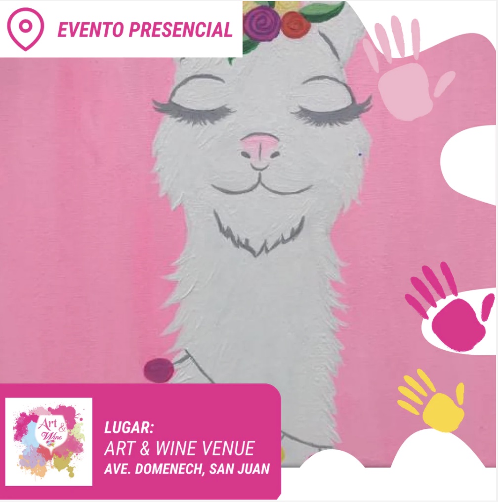 Taller de Arte: Llama - Art & Wine