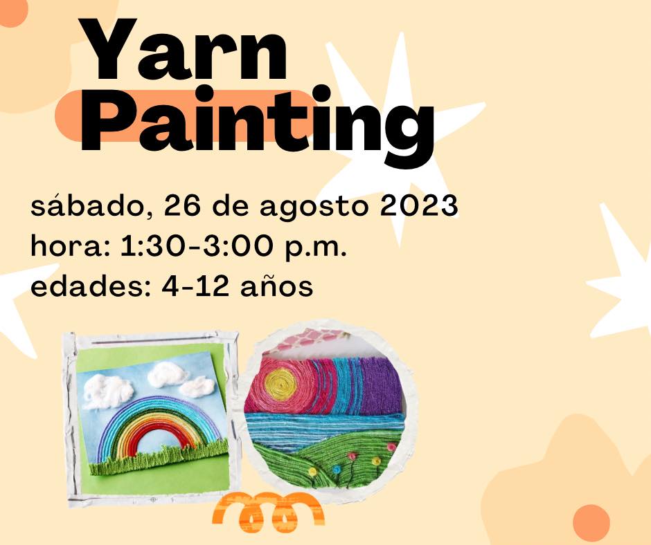 Yarn Painting - Learning with Ms. Viana