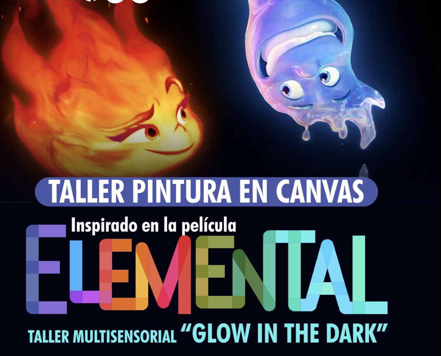 Taller de pintura en canvas: "Elemental" - At Home EducationCenter & Afterschool