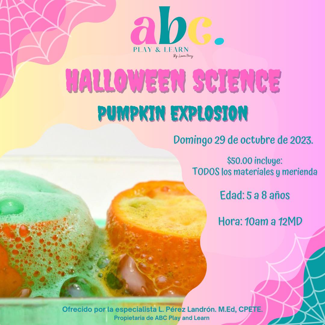 Halloween Science: Pumpkin Explosion - ABC Play & Learn