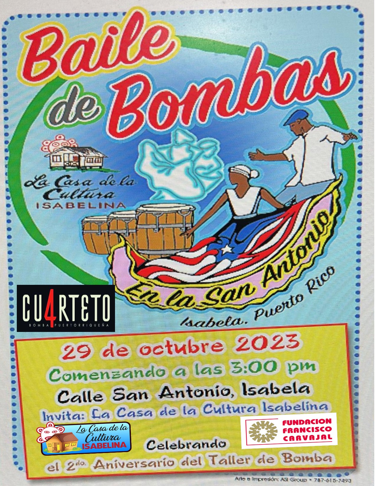 Baile de Bombas en La San Antonio