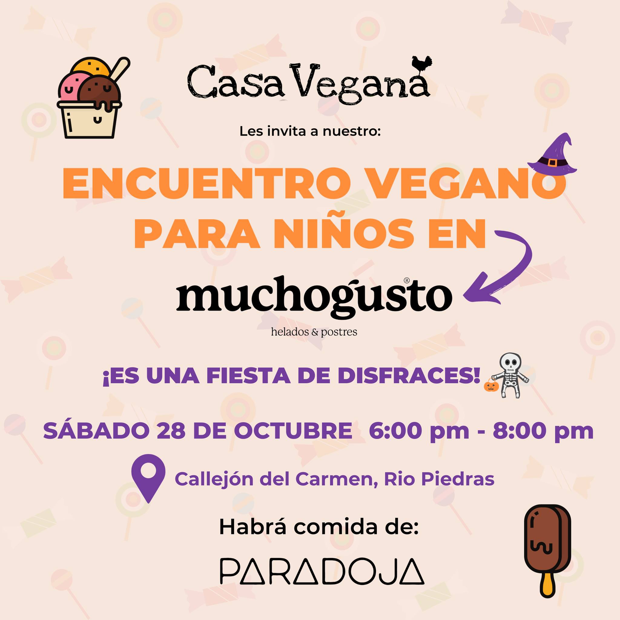 Encuentro Vegano para Niños - Fiesta de Disfraces
