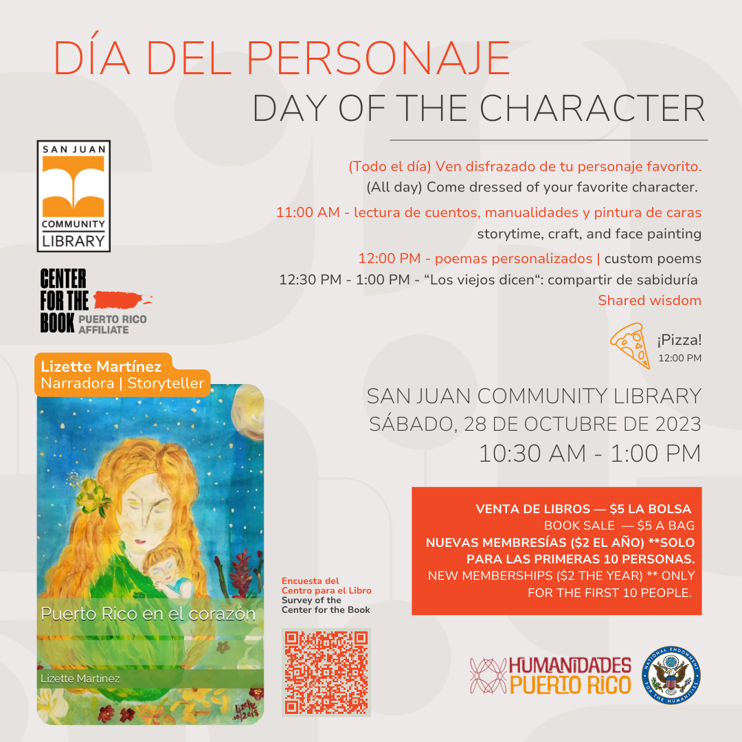 Día del Personaje / Day of the Character - San Juan Community Library