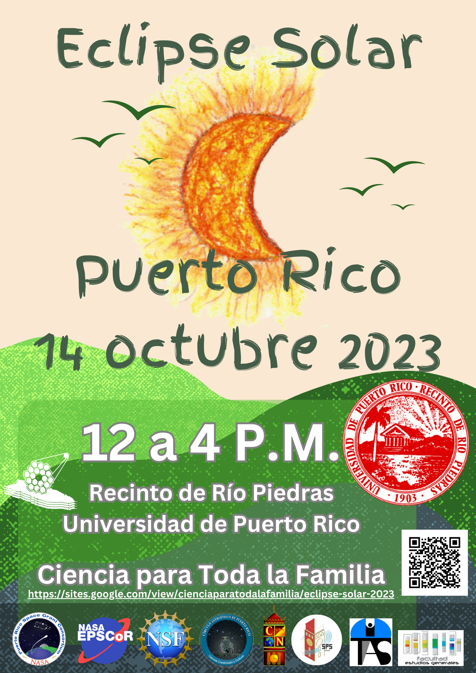 Ciencia en Familia: Eclipse Solar Parcial - UPR Río Pidras