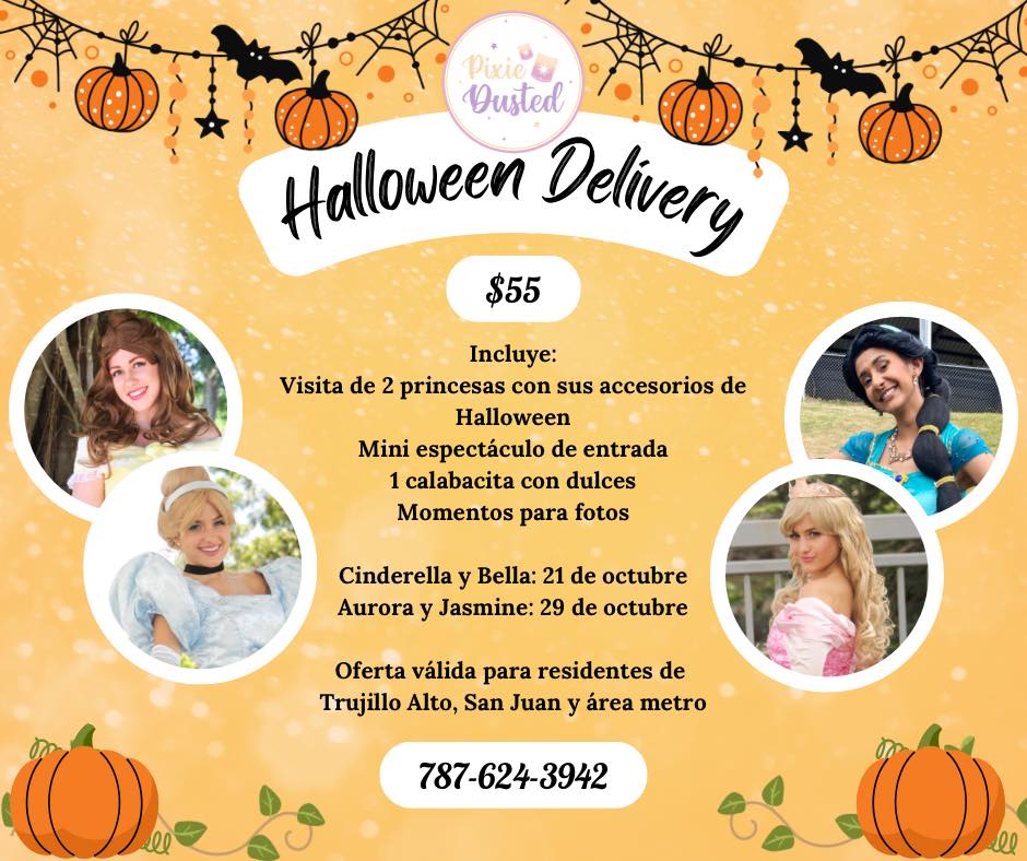 Halloween Deliveries con Princesas - Pixie Dusted