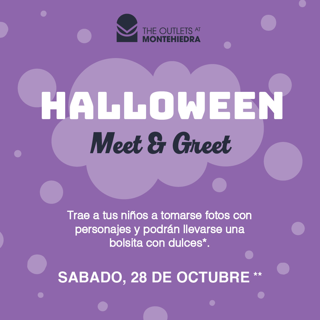 Halloween Meet & Greet - Outlets at Montehiedra