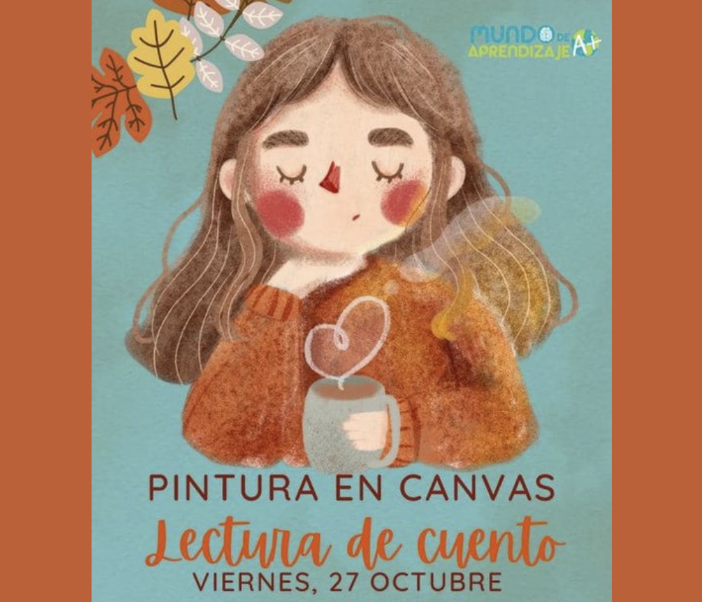 Pintura en Canvas y Lectura de cuento - Mundo de Aprendizaje A+