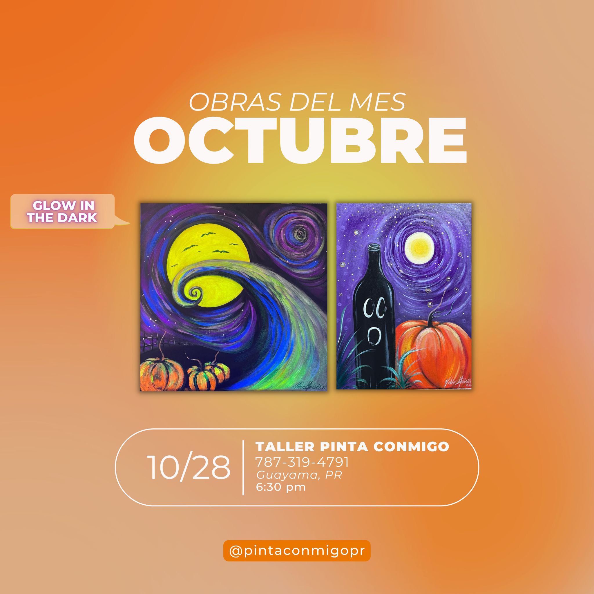 "Glow in the dark" - Pinta conmigo