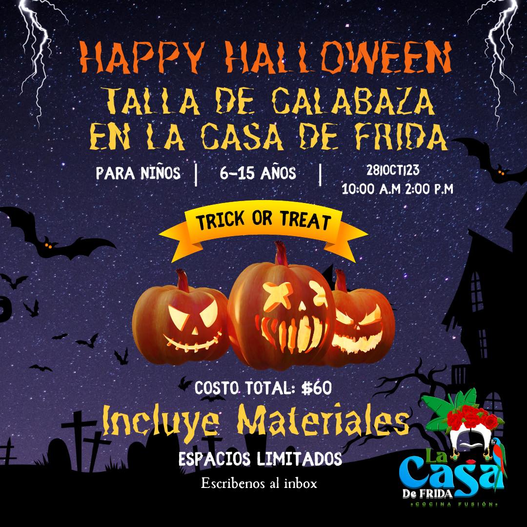 Talla de Calabazas - La Casa de Frida