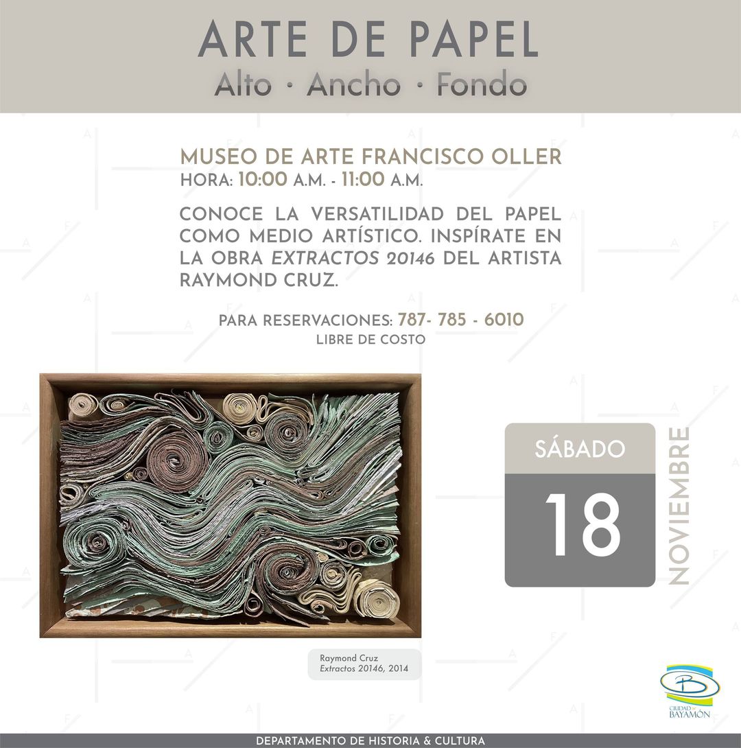 Arte en Papel: Creación de Postal - Museo de Arte Francisco Oller