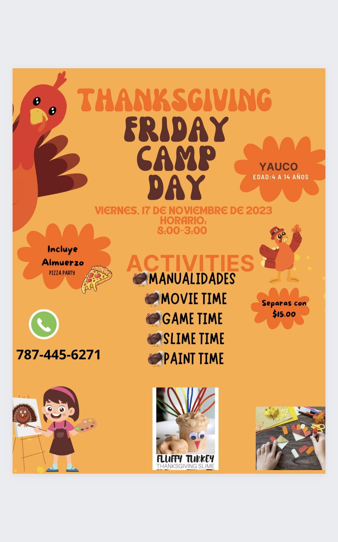 Thanksgiving Friday Camp Day - Tutorinet