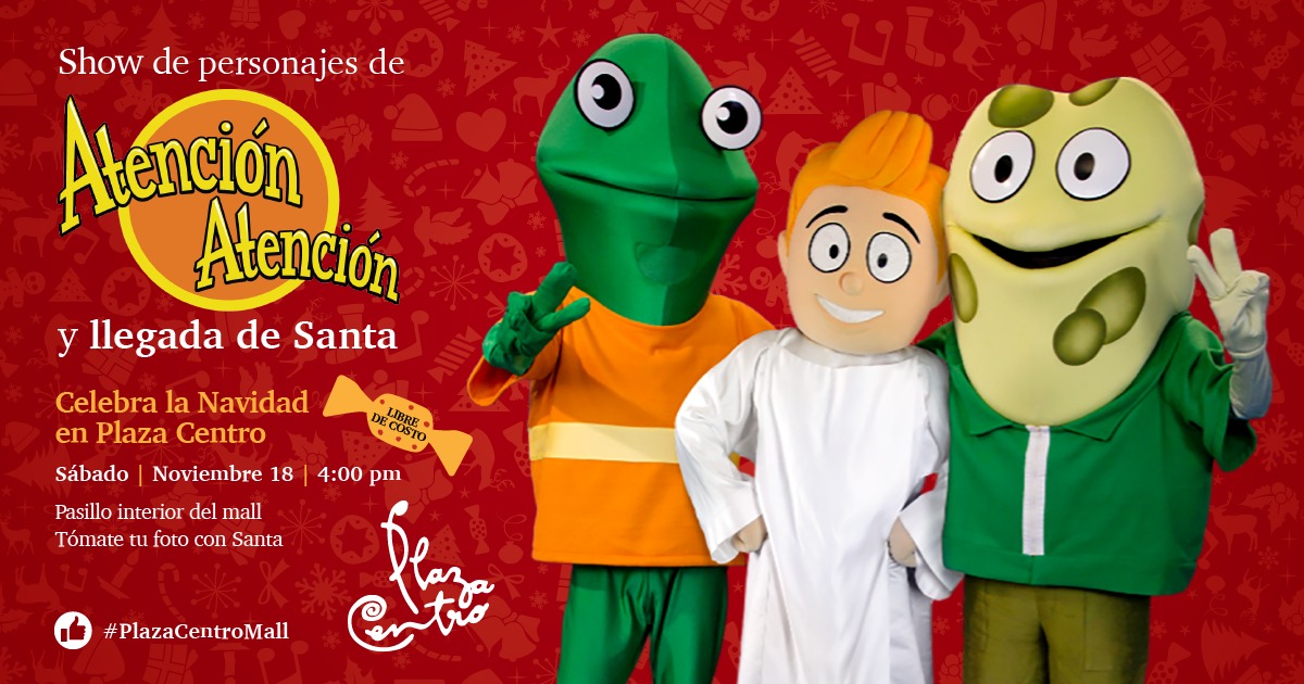 Llegada de Santa - Plaza Centro