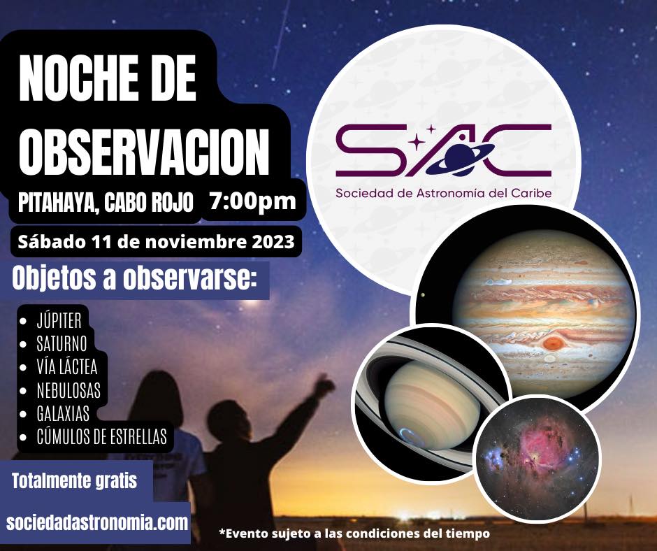 Noches de Observación - Cabo Rojo