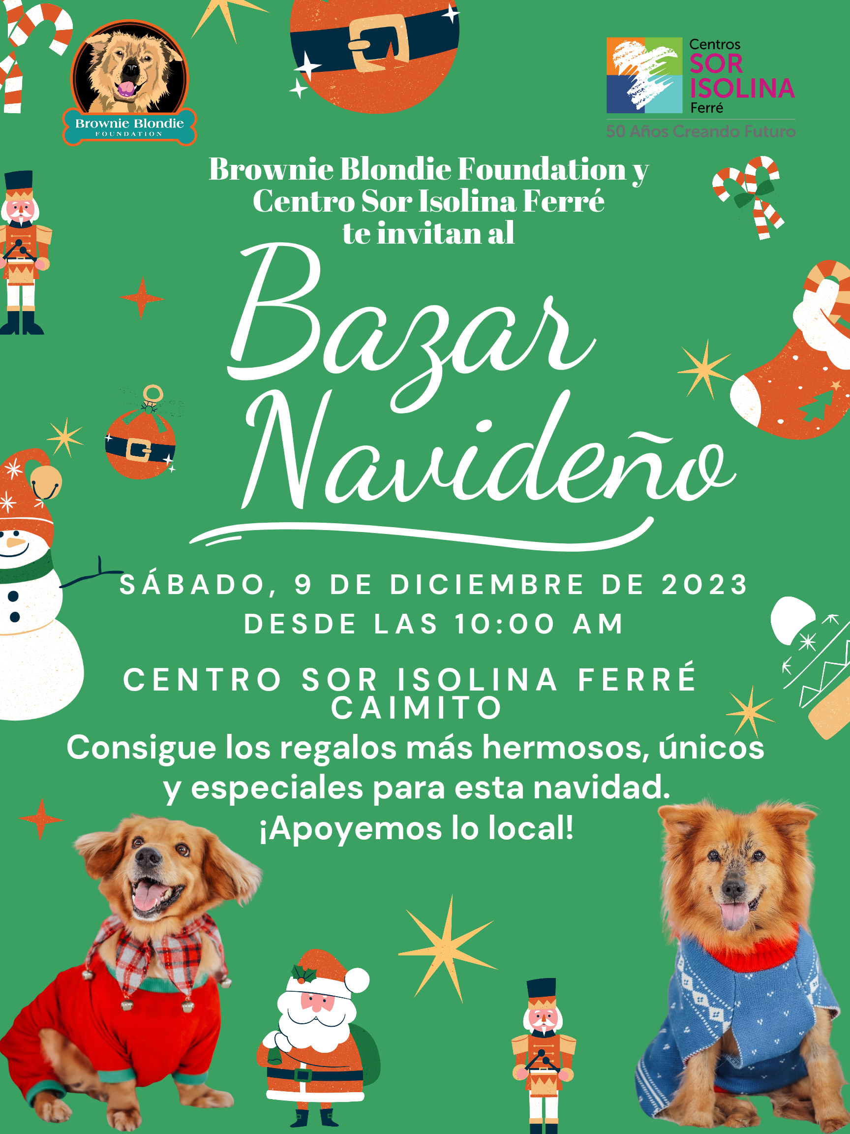 Bazar Navideño - Brownie Blondie Foundation