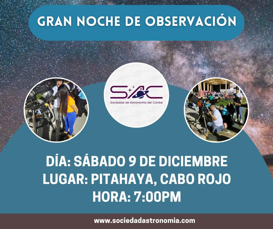 Gran Noches de Observación - Cabo Rojo