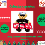 Colecta de Juguetes Nuevos para Toys for Tots (27 noviembre al 6 de diciembre)