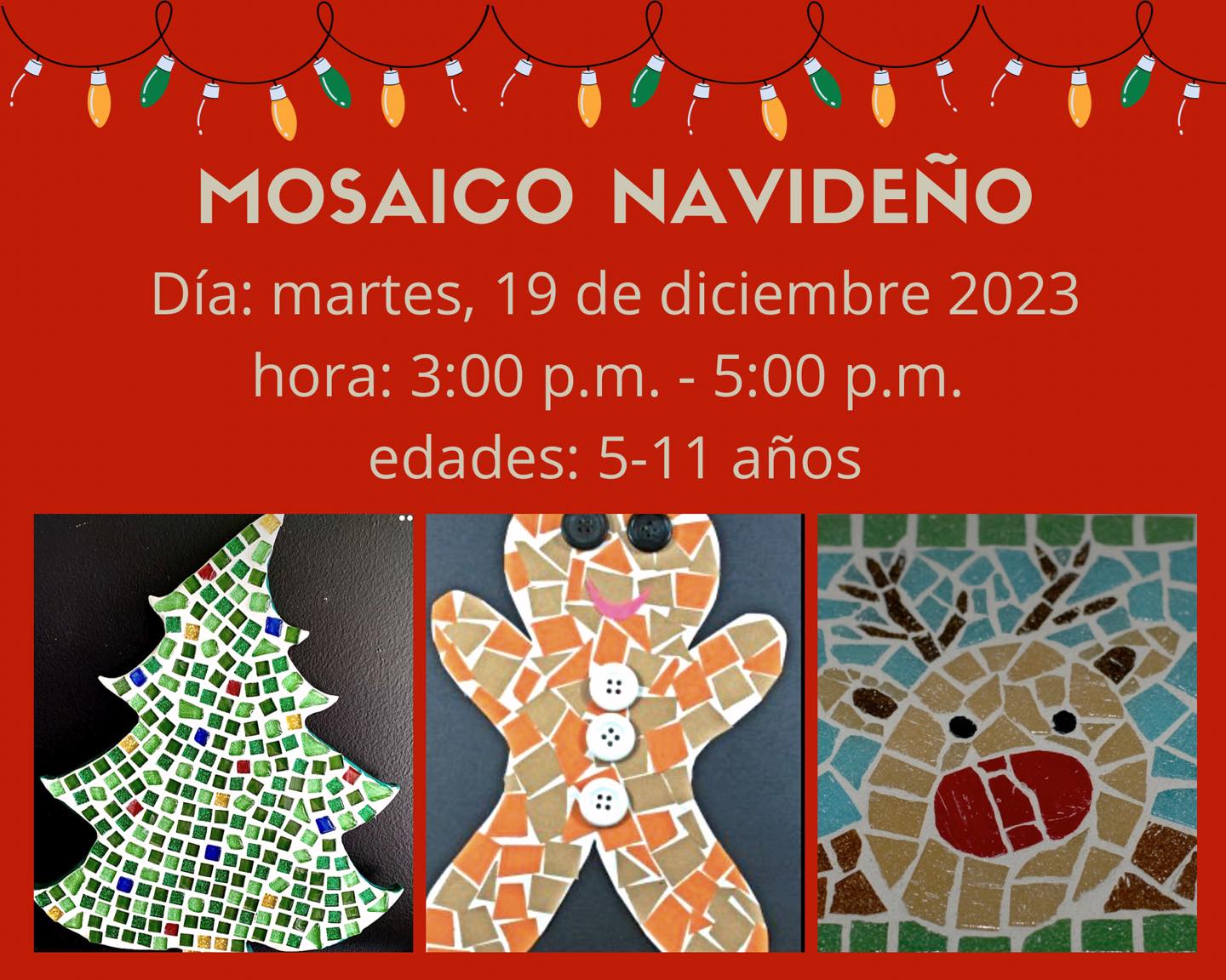 Mosaico Navideño - Learning with Ms. Viana